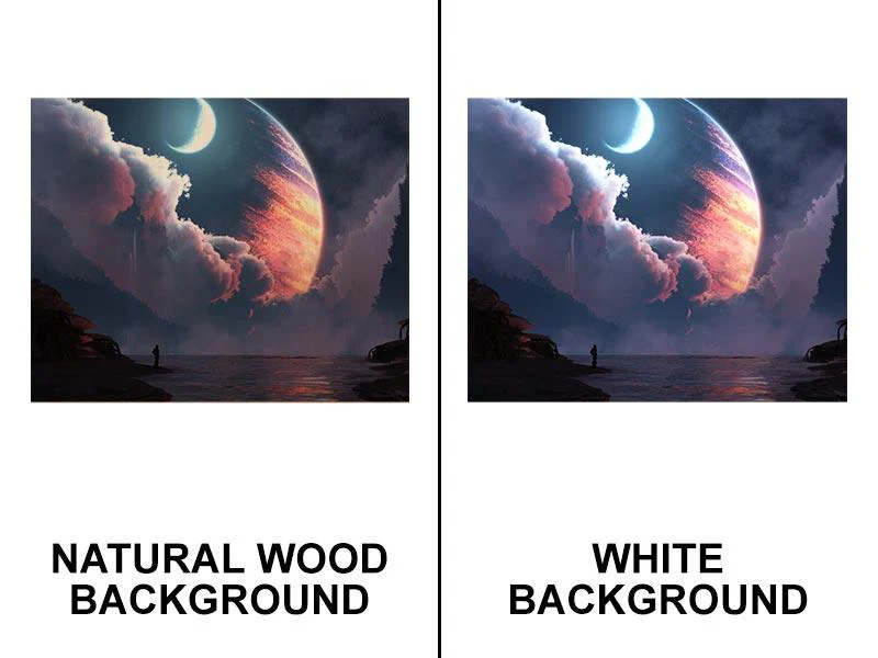 Wooden Table Top - Two Types Available - Cronus Rising 24" x 30" - Image 5