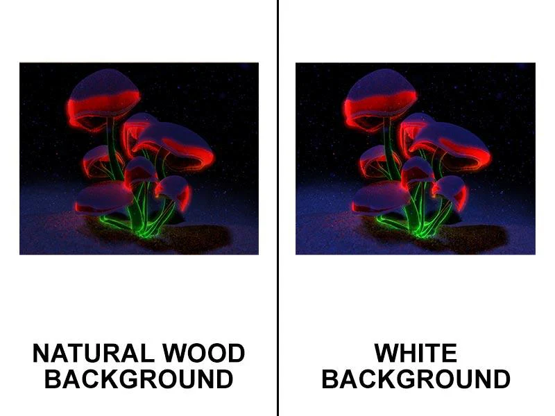 Wooden Table Top - Two Types Available - Holiday Fluorescence 24" x 30" - Image 4