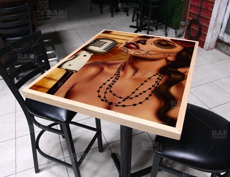 Wooden Table Top - Two Types Available - Mi Cancion 24" x 30" - Image 2