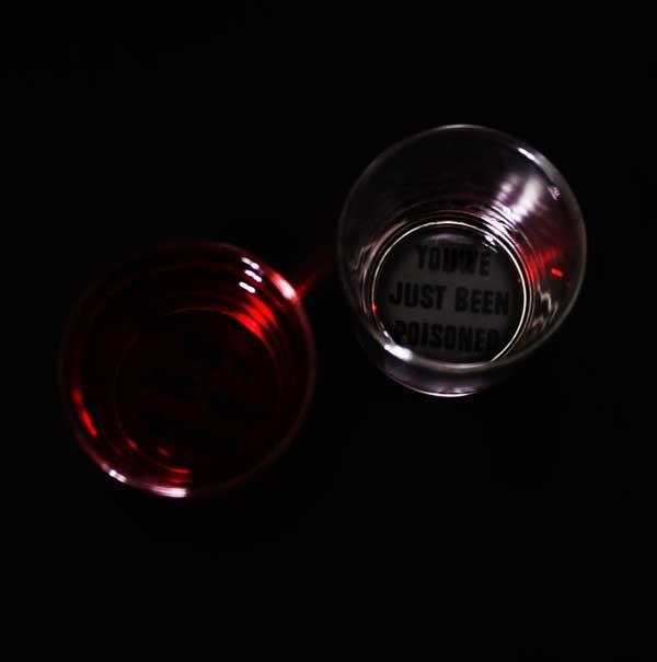 You've Just Been Poisoned 3 oz Shooter Glasses - Image 3