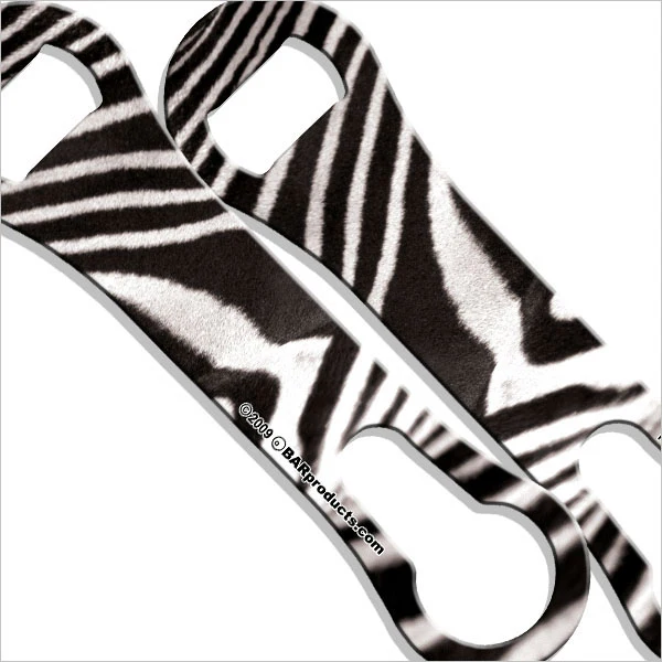 Zebra Pattern V-Rod® Bottle Opener - Image 2